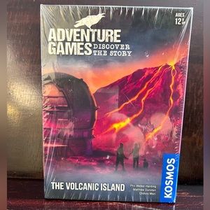 The Volcanic Island Adventure Games Card Game Thames & Kosmos